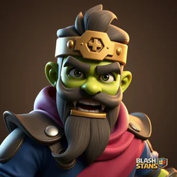 portrait character 🐸, octane render, detailed, brawl stars, unreal engine 5, cinema 4 d cinematic, artstation, greg rutkowski, clash of clan, clash royal