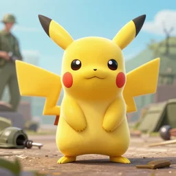 hyperrealistic dslr film still! pikachu! in old image of vietnam war, stunning 8 k octane comprehensive 3 d render, inspired by istvan sandorfi & greg rutkowski & unreal engine, perfect symmetry, dim volumetric cinematic lighting, extremely hyper - detailed, extremely lifelike attributes & lifelike texture, intricate, masterpiece, artstation, stunning