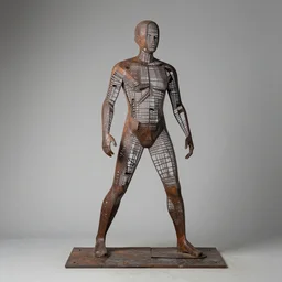 iron sculpture by christian funnell