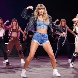 taylor swift gangsta hip hop dancing