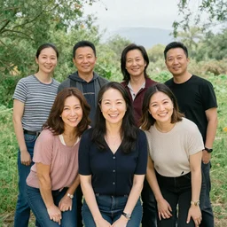 we are six people