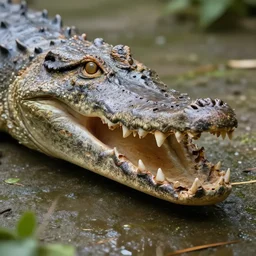 crocodoc with rotten teath