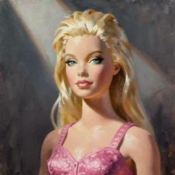 frank frazetta painting of barbie