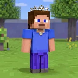 queen elizabeth as a minecraft skin