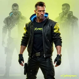 danny trejo in cyberpunk 2 0 7 7, concept art by marthe jonkers