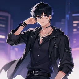 nightcore by davinci, full body upper body, pixiv