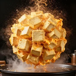exploding tofu bomb