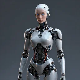 portrait of cyborg, 8 k uhd, unreal engine, octane render in the artstyle of finnian macmanus, john park and greg rutkowski