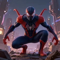 Shuma gorath in the spiderverse film