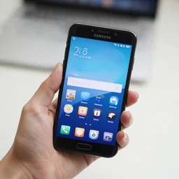 a samsung using iphone