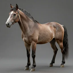 detailed, realistic female centaur