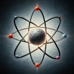 the end of an atom.