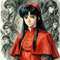portrait, anthropomorphic cardinal girl, druid, watercolor, dramatic lighting, cinematic, establishing shot, extremely high detail, foto realistic, cinematic lighting, pen and ink, intricate line drawings, by Yoshitaka Amano, Ruan Jia, Kentaro Miura, Artgerm, post processed, concept art, artstation, matte painting, style by eddie mendoza, raphael lacoste, alex ross,