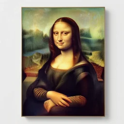 van gogh paints the mona lisa