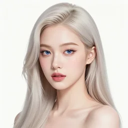 the portrait of a blueberry that resembles an absurdly beautiful, graceful, elegant, sophisticated pale irene girl, an ultrafine hyperdetailed illustration by kim jung gi, irakli nadar, intricate linework, bright colors, octopath traveler, final fantasy, unreal engine 5 highly rendered, global illumination, radiant light, detailed and intricate environment