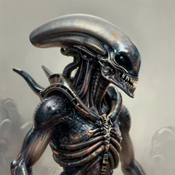 alien covenant alien xenomorph, torso portrait, intricate, elegant, volumetric lighting, scenery, digital painting, highly detailed, artstation, sharp focus, illustration, concept art, luis rollo, ruan jia, steve mccurry, john berkey