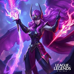 shyvana league of legends wild rift hero champions arcane magic digital painting bioluminance alena aenami artworks in 4 k design by lois van baarle by sung choi by john kirby artgerm style pascal blanche and magali villeneuve mage fighter assassin