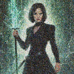 Trinity from The Matrix, fan art