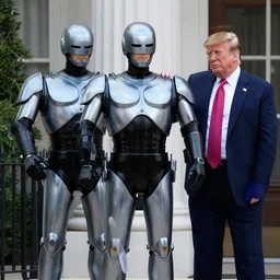 robocop arresting donald trump