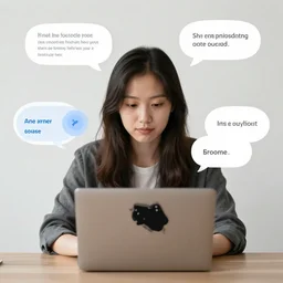 a portrait of internet comment etiquette