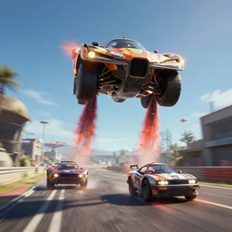 wipeout antigravity racing octane render 3 d