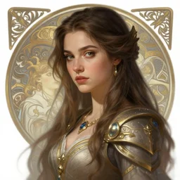 photography of a young olivia wilde, deep focus, d & d, fantasy, intricate, elegant, highly detailed, digital painting, artstation, concept art, matte, sharp focus, illustration, hearthstone, magic the gathering, art by artgerm and greg rutkowski and alphonse mucha