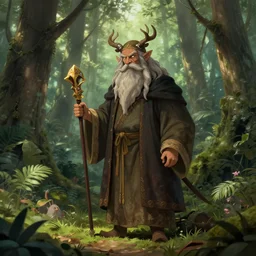 the forest master, art station, 4 k
