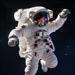 russian astronaut dancing hardbass in space, detailed face, colorful, atmosphere cinematic, by wlop, by ilyu kuvshinov, by makoto shinkai, soft shadows, concept art, super detailed, unreal engine 5, octane render, vfx, houdini, 8 k, super realistic, ufotable studio art style, global illumination, trending in pixiv, dramatic color
