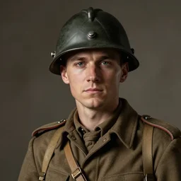 portrait of luigi as a world war one soldier