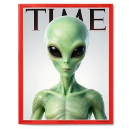 alien on cover of time time magazine