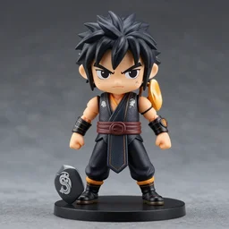 shang tsung from mortal kombat, nendoroid, figurine, detailed product photo