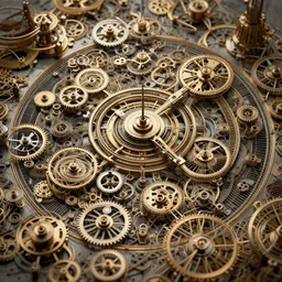 intricate mechanical landscape