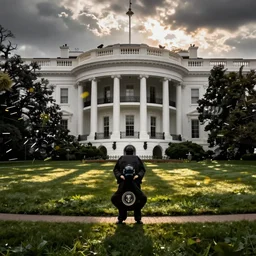 United States President Arrested on White House Lawn