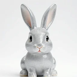 rap album cover featuring a blinged out rabbit