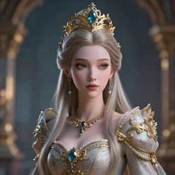 beautiful princess, unreal engine, by weta digital, bokeh, dramatic, portrait, insanely detailed and intricate, hypermaximalist, elegant, ornate, hyper realistic, super detailed