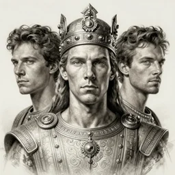 nuragic prince portrait karl urban benedict cumberbatch, intricate, elegant, highly detailed, digital painting, artstation, concept art, sharp focus, illustration, art by aleksi briclot, rutkowski, mucha