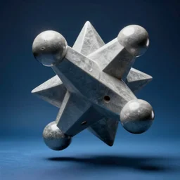 hyperrealistic highly detailed Kepler's Platonic solid model impossible object in motion escher dali matte painting dramatic blue lighting wide angle hd 8k sharp shallow depth of field