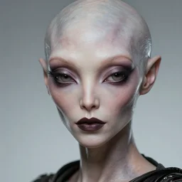 face of an extraterrestrial mistress, portrait, fashionable, high detail, ultra detailed, smooth, sharp focus, concept art, science fiction, hd, by stalenhag, by bruce pennington