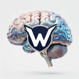 iridescent human brain melting, highly detailed, central composition, esports logo. by wlop, tooth wu, alena aenami, beeple