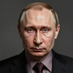vladimir putin face is recognizable, vladimir putin is cryptkeeper from tales from the cryptkeeper, awe face, toothless horror macabre portrait by frank frazetta, realistic face, digital art
