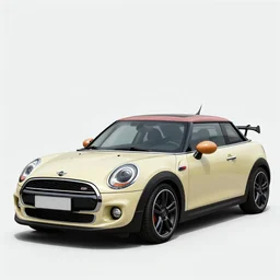 mini cooper mixed with a camaro