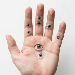 how many eyes does a hand have