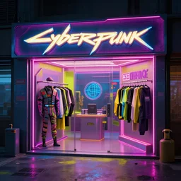 cyberpunk shop