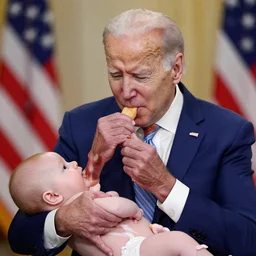 joe biden eating babies