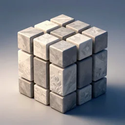 a geometrically perfect hypercube, 4d render, volumetric lighting