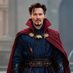 Johnny Depp as Doctor Strange