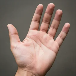 palm of the hand! photographed