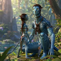 a film still from avatar ( 2 0 0 9 )