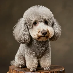 george washington as a cool poodle