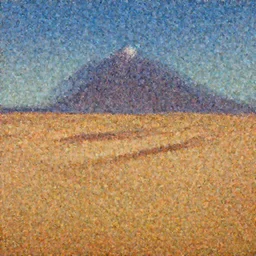landscape painting! of an unknown desert!!!, in south america!!, mystic, by thomas hill h 6 3 0